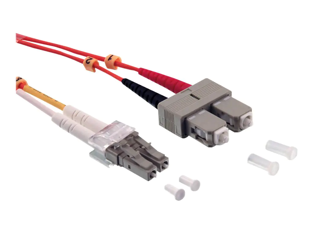 LogiLink Patch-Kabel - LC Multi-Mode (M) zu SC multi-mode (M)