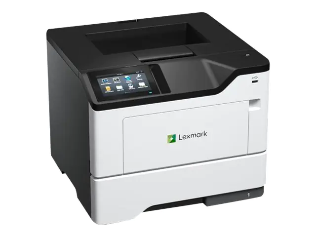 Lexmark MS632dwe - Drucker - s/w - Duplex - Laser - A4/Legal - 1200 x 1200 dpi - bis zu 47 Seiten/Min. - Kapazität: 650 Blätter - USB 2.0, Gigabit LAN, USB 2.0-Host, Wi-Fi(ac), Bluetooth LE