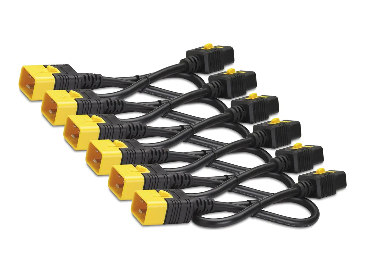 APC - Stromkabel - IEC 60320 C19 zu IEC 60320 C20 - Wechselstrom 240 V - 16 A - 1.22 m - eingerastet - Schwarz - für P/N: SMT2200I-AR, SMT2200R2I-AR, SMT3000I-AR, SMT3000R2I-AR, SRT1500XLI, SRT2200XLI-KR