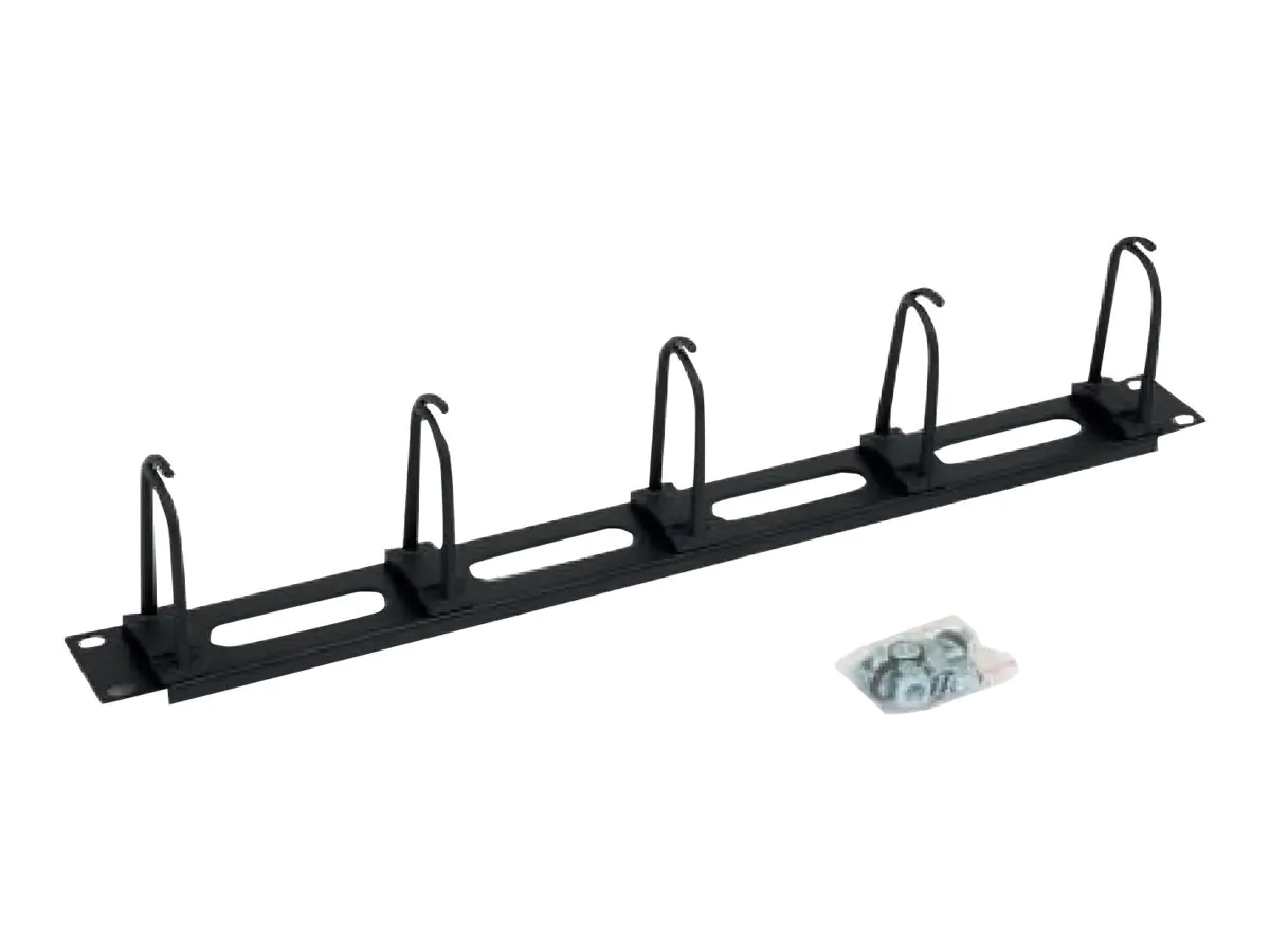 TRITON RAC-VP-X16-A1 - Kabelführungsplatte für Schaltschrank - RAL 7035 - 1U - 48.3 cm (19")