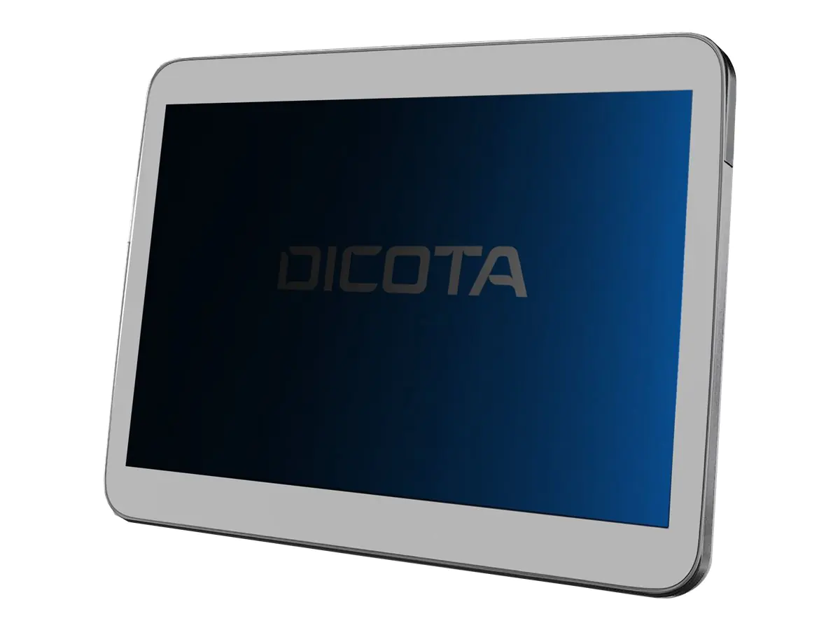 Dicota Secret - Bildschirmschutz für Tablet - mit Sichtschutzfilter - 2-Wege - klebend - Schwarz -