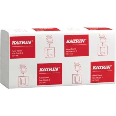 Katrin Papierhandtuch Classic L 20,3 x 32 cm (B x L) Papier weiß 3.000 Bl./Pack.