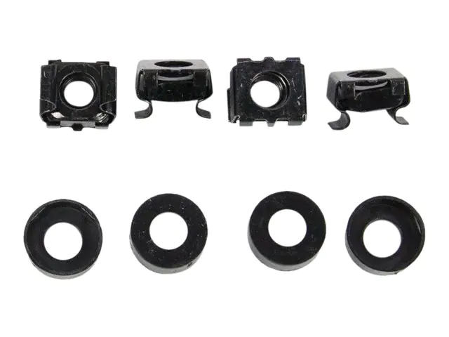 Inter-Tech Befestigungsmaterialien für Rack-Montage - Schwarz, RAL 9005 - 48.3 cm (19") 88887281