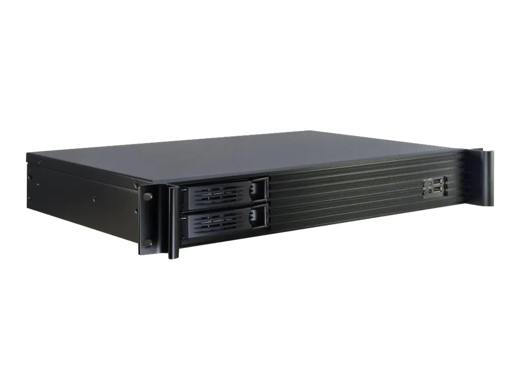 Inter-Tech 1.5U-1528L - Rack-Montage - 1.5U - Mini-ITX - Hot-Swap - ohne Netzteil (FlexATX) - USB