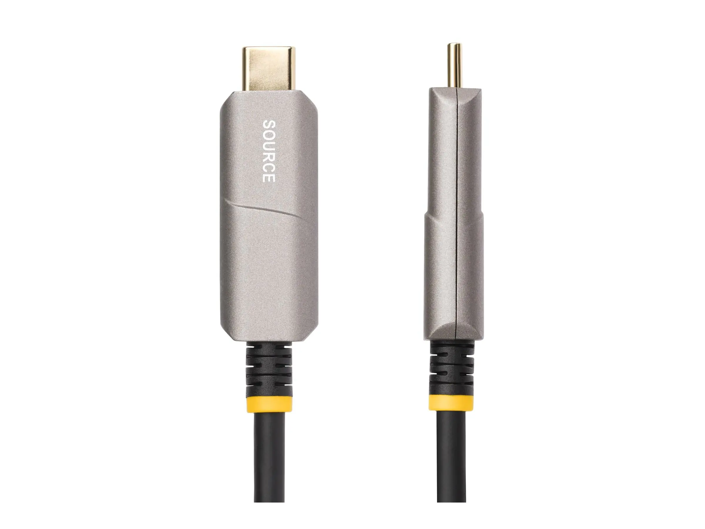 StarTech.com 50ft (15.2m) USB-C to HDMI 2.0 Active Optical Cable, 4K 60Hz - HDMI-Kabel - 24 pi