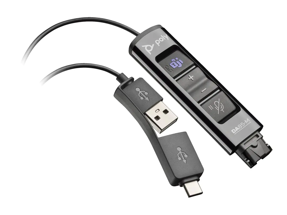 Poly DA85-M - Soundkarte - USB - für Victus by HP Laptop 16; Laptop 14, 15, 17; Pavilion Plus Laptop 14, 16