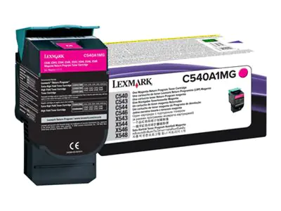 Lexmark - Magenta - Original - Tonerpatrone LCCP, LRP - für Lexmark C540, C543, C544, C546, X543, X544, X546, X548