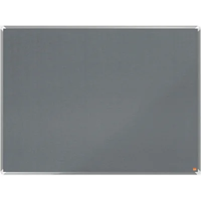 Nobo Notiztafel Premium Plus 1915196 90x120cm Filz grau