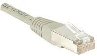exertis Connect - Patch-Kabel - RJ-45 (M) zu RJ-45 (M) - 1.5 m - Foiled Unshielded Twisted Pair (F/UTP) - CAT 6 - Grau
