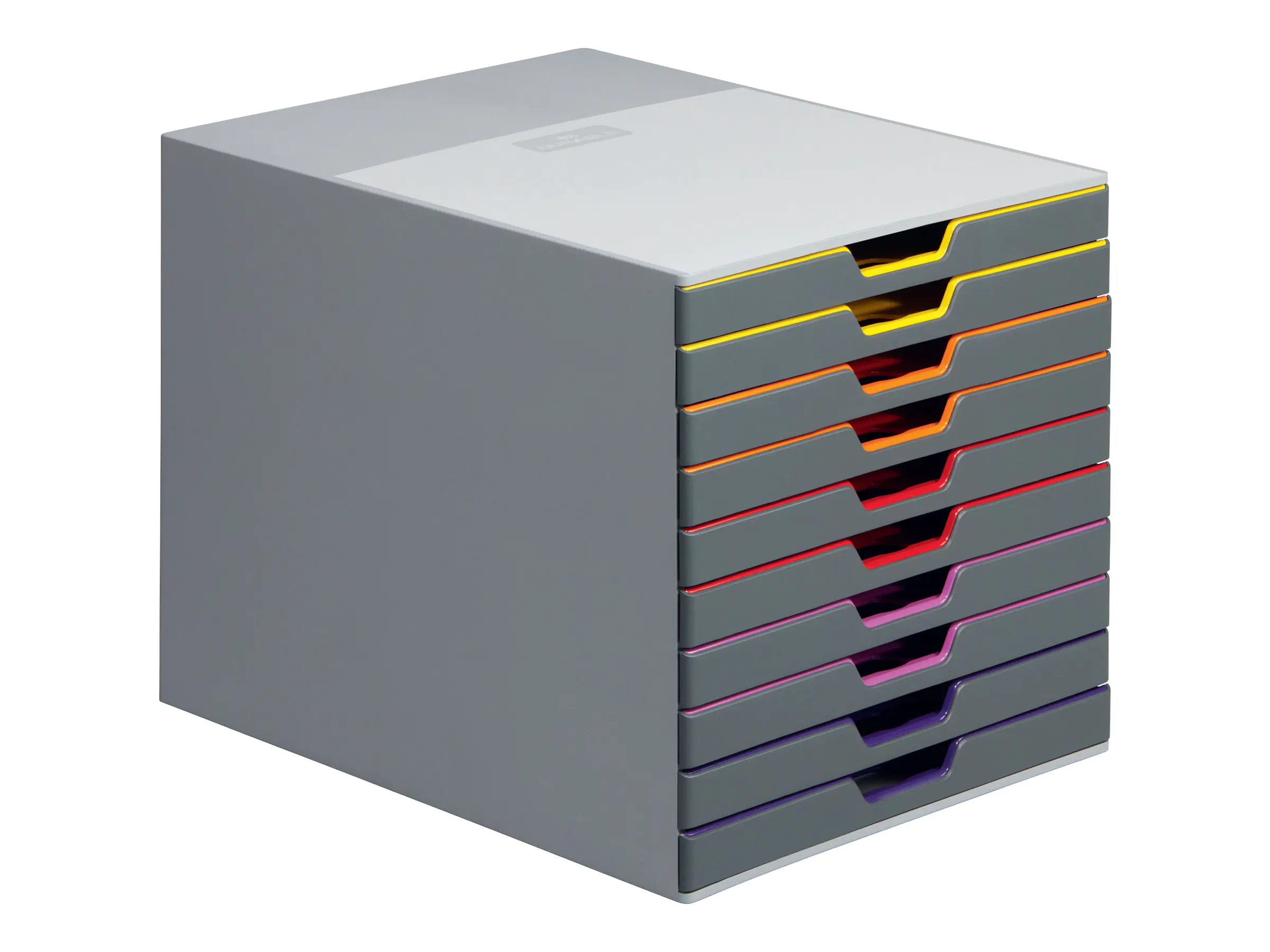 Durable VARICOLOR 10 - Schubladenschrank - 10 Schubfächer - für ANSI A (Letter) 7610-27