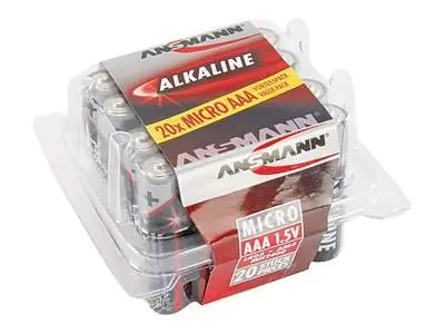 Ansmann Micro - Batterie 20 x AAA - Alkalisch 5015538