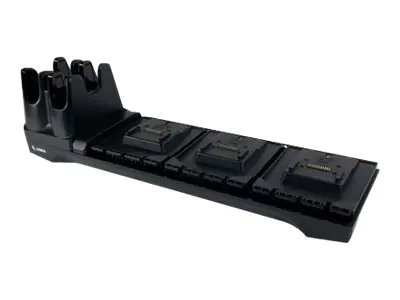 Zebra Communication Cradle - Docking Cradle (Anschlußstand) - 7 Slots - für Zebra RFD40 Premium, RFD40 Premium Plus Sled, RFD40 UHF RFID Standard Sled