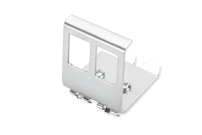 ASSMANN - Keystone Jack-DIN-Adapter für Schienenmontage - 2 Ports