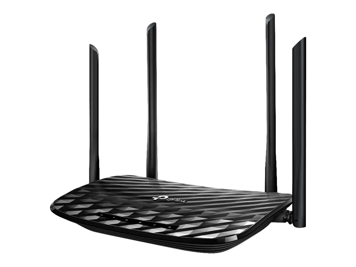 TP-Link Archer C6 - Wireless Router 4-Port-Switch - 1GbE - Wi-Fi 5 - Dual-Band
