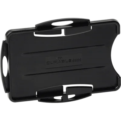 DURABLE Ausweishalter ECO 87 x 54 mm (B x H) Kunststoff, 80 % recycelt schwarz 10 St./Pack.