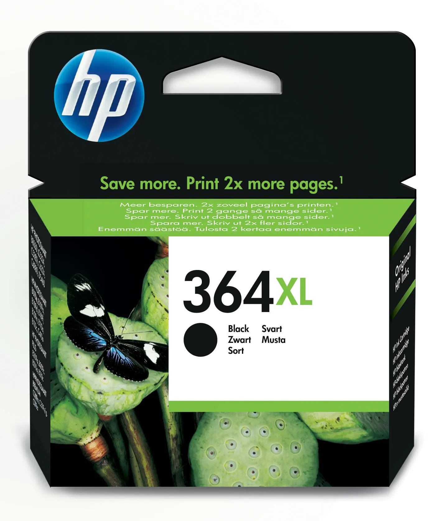 HP Tinte CN684EE 364XL schwarz 550 Seiten 18 ml Große Füllmenge 1 Stück