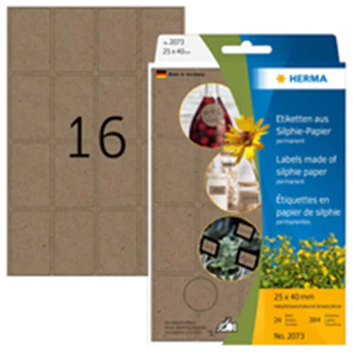 Herma Büropackung Vielzwecketiketten Silphie 25x40mm