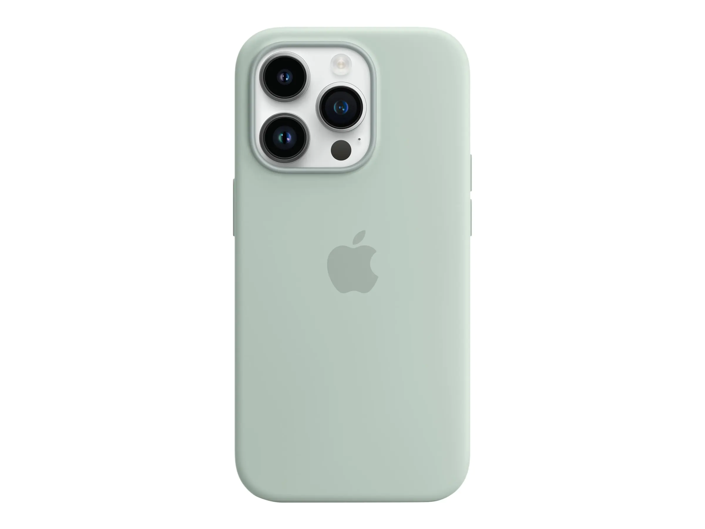 Apple - Hintere Abdeckung für Mobiltelefon - mit MagSafe - Silikon - succulent - für iPhone 14 Pro