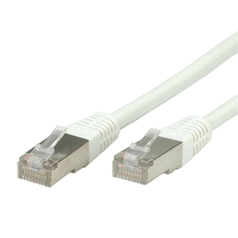 VALUE - Patch-Kabel - RJ-45 (M) zu RJ-45 (M) - 1.5 m - SFTP - CAT 6e - geformt, verseilt - weiß