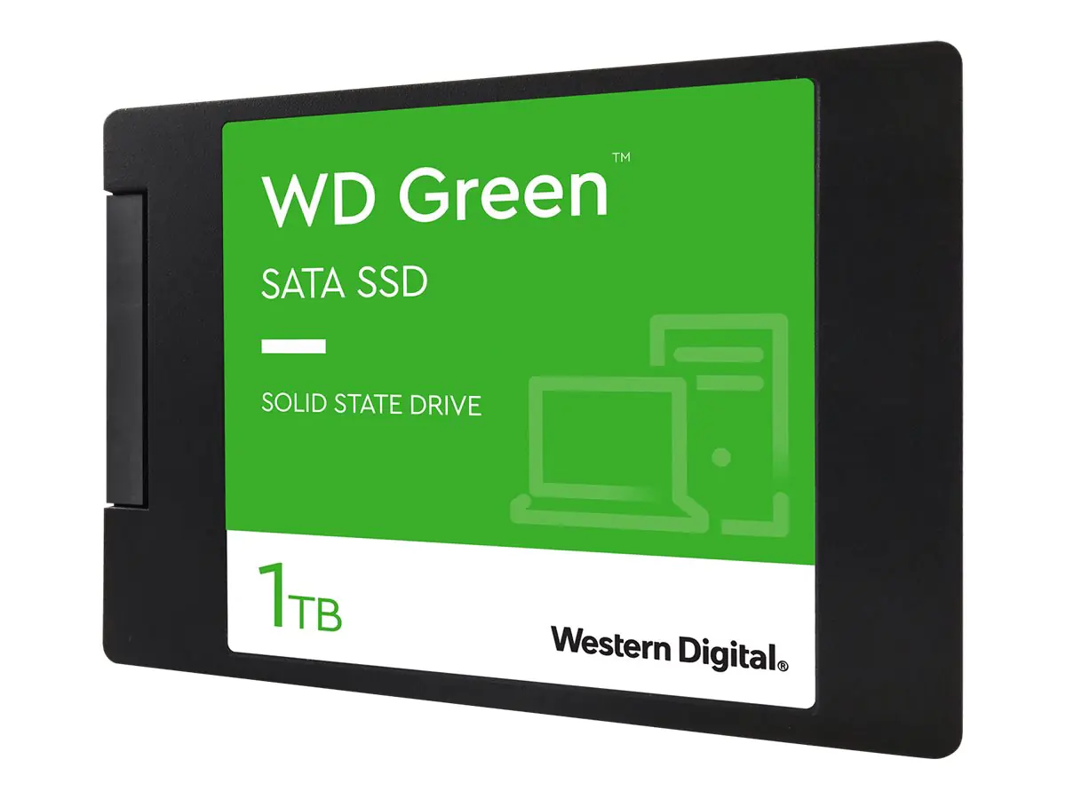 WD Green WDS100T3G0A - SSD - 1 TB - intern - 2.5" (6.4 cm) - SATA 6Gb/s