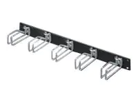 Rittal DK - Kabelführungsplatte für Schaltschrank - RAL 9005 - 1U - 48.3 cm (19") 5502205