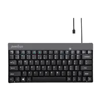 Perixx USB Tastatur Deutsch QWERTZ Schwarz USB-Anschluss - QWERTZ - Schwarz