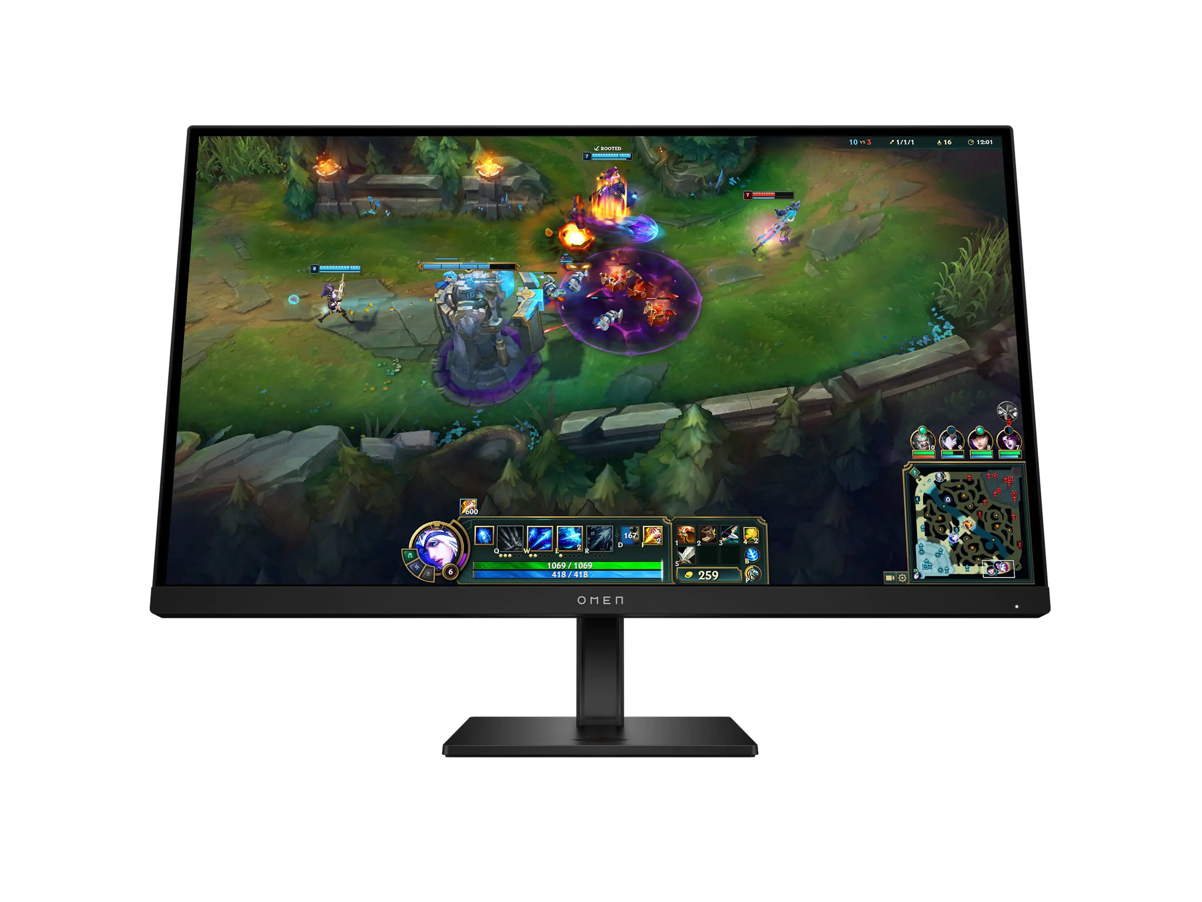 HP OMEN by HP 27 G2 - LED-Monitor - Gaming - gebogen - 68.6 cm (27") AV4K1E9#ABB