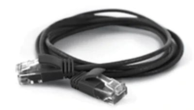 WANTEC 7317 - 5 m - Cat6a - U/UTP (UTP) - RJ-45 - RJ-45 - Schwarz