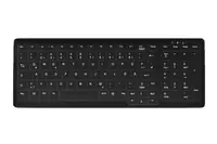 Active Key AK-C7000F-U1-B/CZ - wischdesinfizierbar abnehmbare Membrane - schwarz