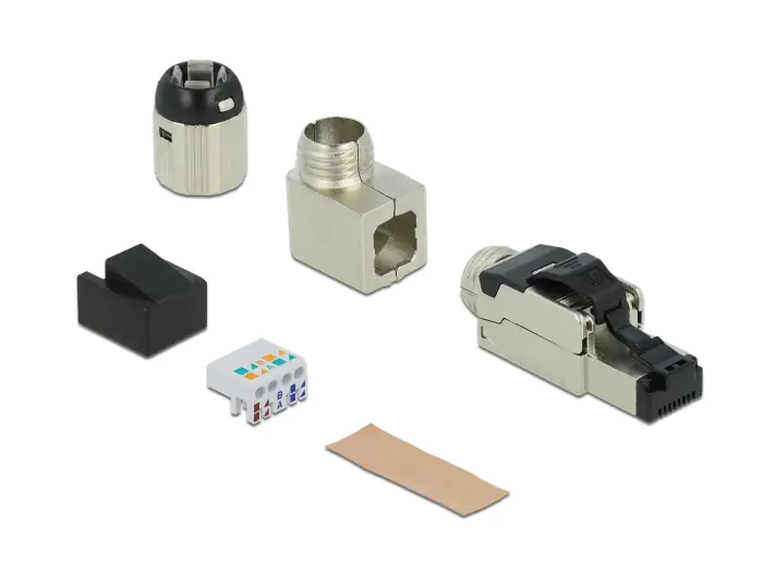 Delock Netzwerkanschluss - RJ-45 (M) gewinkelt 86489