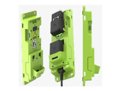 Zebra - Charger Kit - Batterieladegerät für Barcode-Scanner - Ausgangsanschlüsse: 2 - für Zebra RS5100, RS6100