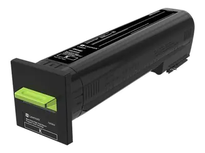 Lexmark - Besonders hohe Ergiebigkeit - Schwarz - Original - Tonerpatrone LCCP, LRP - für Lexmark CS820, CX820, CX825, CX860