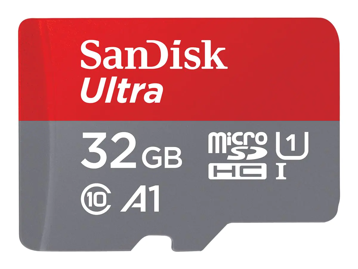 SanDisk Ultra - Flash-Speicherkarte (microSDHC/SD-Adapter SDSQUA4-032G-GN6MA