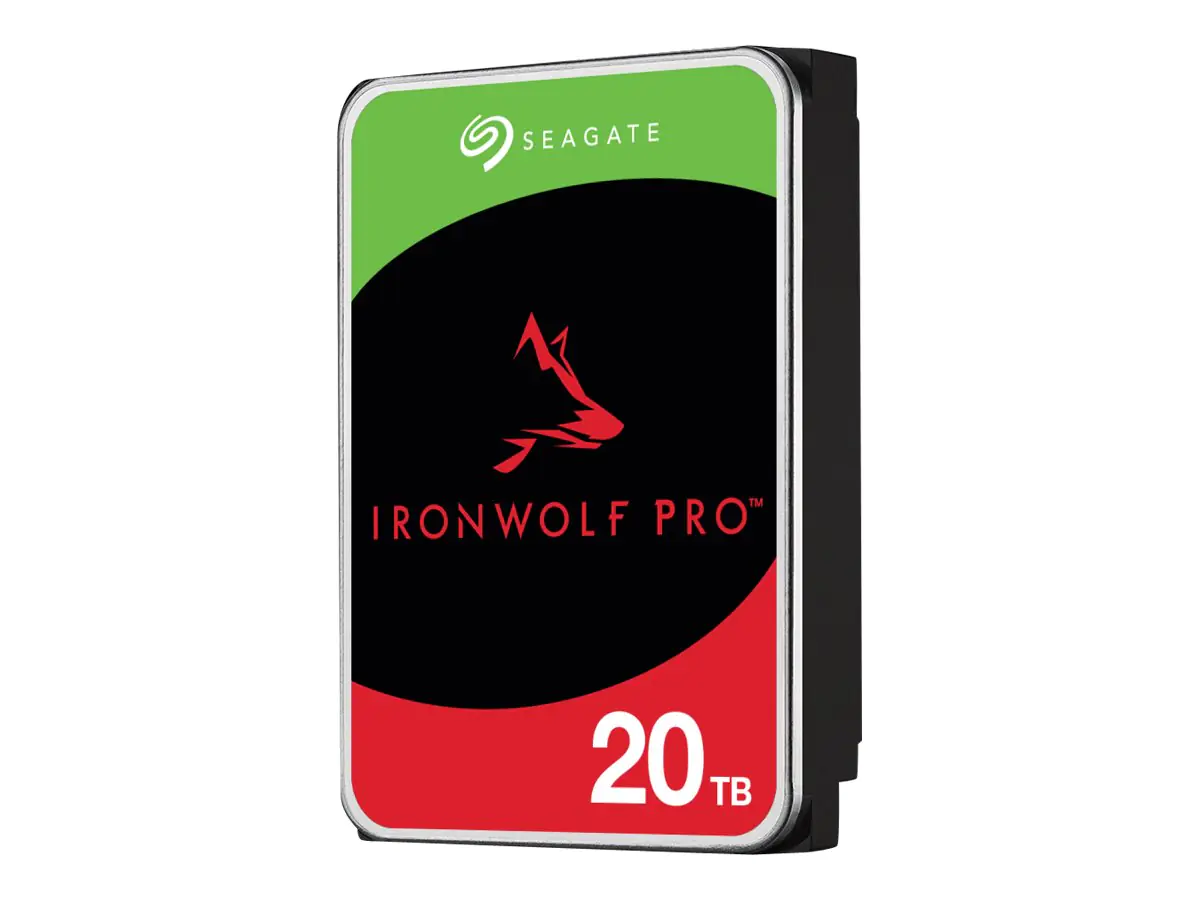 Seagate IronWolf Pro - Festplatte - 20 TB - intern 3.5" (8.9 cm) - SATA 6Gb/s - ST20000NE000