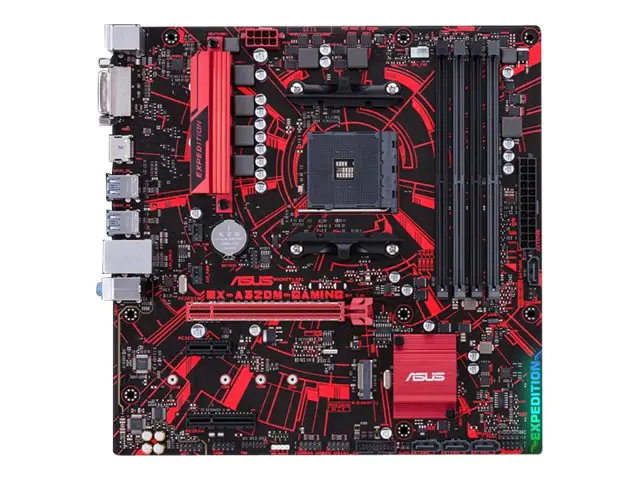 Asus EX-A320M-GAMING - Motherboard - micro ATX - Socket AM4 - AMD A320 - USB 3.0 - Gigabit LAN - Onboard-Grafik (CPU erforderlich)