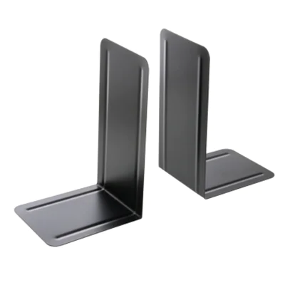 Westcott Buchstütze 12,7 x 24 x 14,5 cm (B x H x T) Metall, pulverbeschichtet schwarz 2 St./Pack.