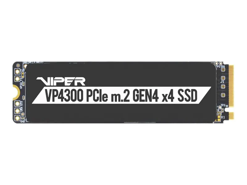 PATRIOT Viper VP4300 - 1 TB SSD - intern - M.2 2280 - PCI Express 4.0 x4 (NVMe) - VP4300-1TBM28H