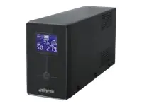 Gembird USV mit LCD Anzeige AVR sw - (Offline-) USV - 850 W