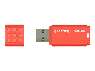 GOODRAM UME3 - USB-Flash-Laufwerk - 128 GB - USB 3.0 - orange