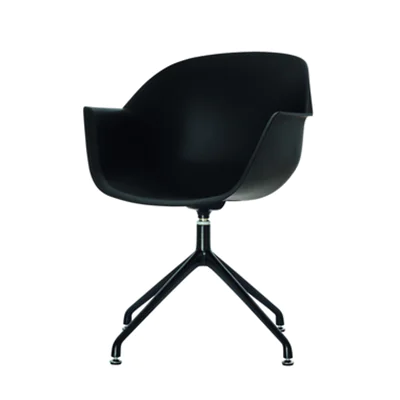 PAPERFLOW Schalenstühle MOON CHMOONX2.01.01 schwarz Kunststoff 2 St.