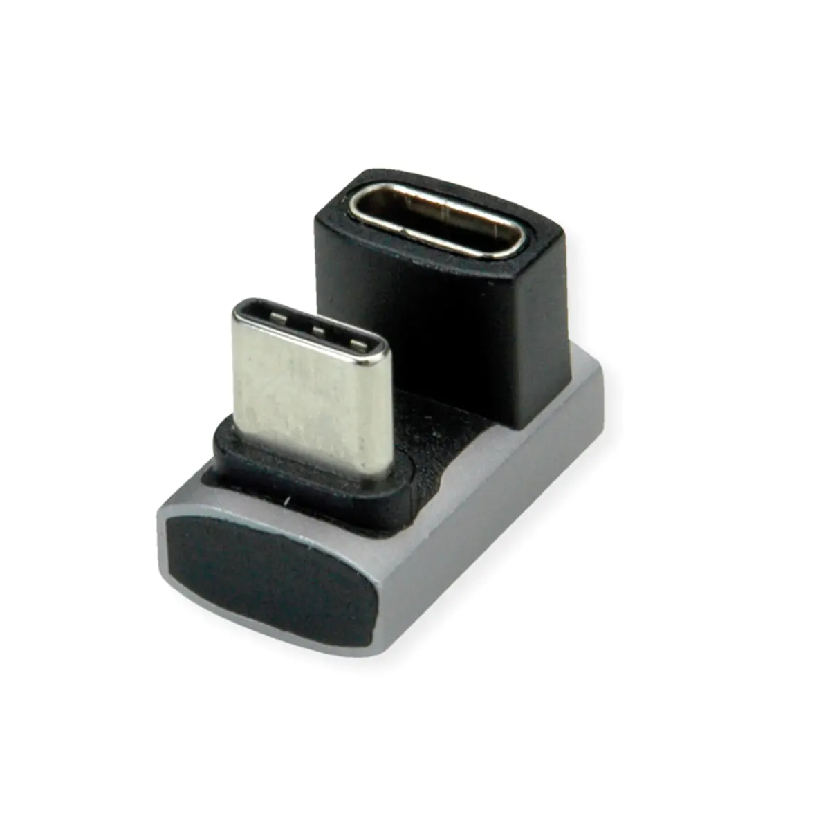 ROLINE USB4 40G Typ C Adapter ST/BU 360° Alu