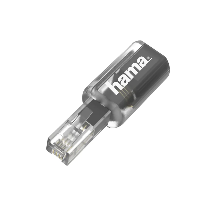 Hama Anti-Twist-Adapter Transparent/Schwarz 00201125