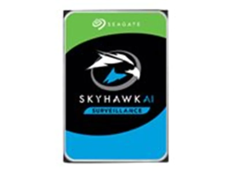 Seagate SkyHawk AI ST8000VE001 - Festplatte - 8 TB - intern - 3.5" (8.9 cm) - SATA 6Gb/s - Puffer: 256 MB - mit 3 Jahre Seagate Rescue Datenwiederherstellung
