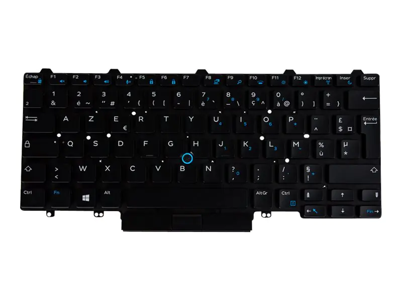 Origin Storage Ersatztastatur Notebook - Zweisprachig (Englisch/Französisch)