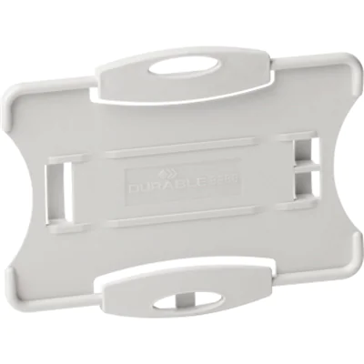 DURABLE Ausweishalter ECO 87 x 54 mm (B x H) Kunststoff, 80 % recycelt grau 10 St./Pack.