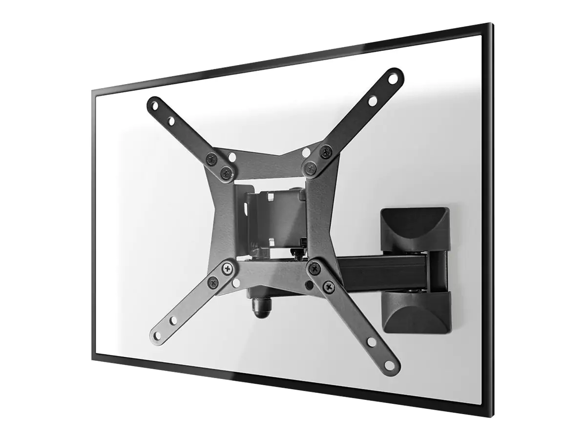 Nedis TVWM31BK - Klammer - Voll beweglich - für TV - Stahl - Schwarz - Bildschirmgröße: 25.4-81.3 cm (10"-32")