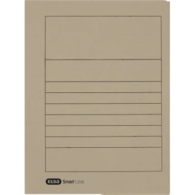 ELBA Aktenmappe 100091162 DIN A4 Karton RC grau