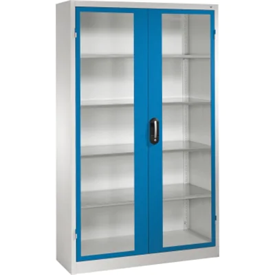 C+P Werkzeugschrank 8930055S10016 Fenstertür 1950x1200x400mm lgr/lbl