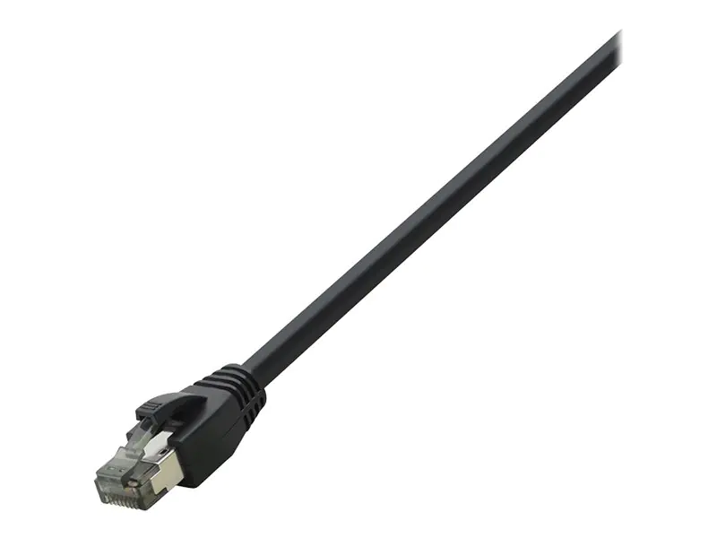 LogiLink Premium - Patch-Kabel - RJ-45 (M) zu RJ-45 (M) - 10 m - SFTP, PiMF - CAT 8.1 - halogenfrei, rund - Schwarz