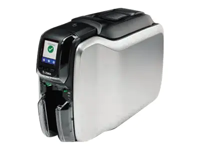 Zebra ZC300 - Plastikkartendrucker - Farbe - Thermosublimation/thermische Übertragung - CR-80 Card (85.6 x 54 mm) - 300 dpi - bis zu 900 Karten/Stunde (einfarbig)/ bis zu 200 Karten/Stunde (Farbe) - Kapazität: 100 Karten - USB 2.0, LAN